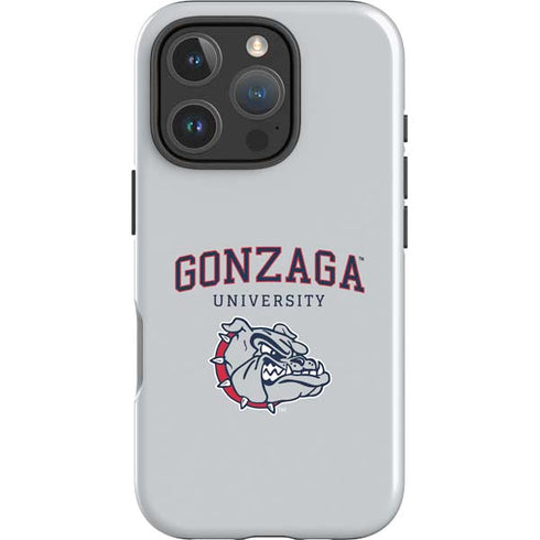 Gonzaga University Collegiate Text iPhone 16 Pro Impact Case